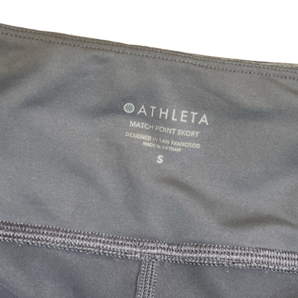Athleta Match Point Skort In Heather Grey size S - Picture 8 of 8